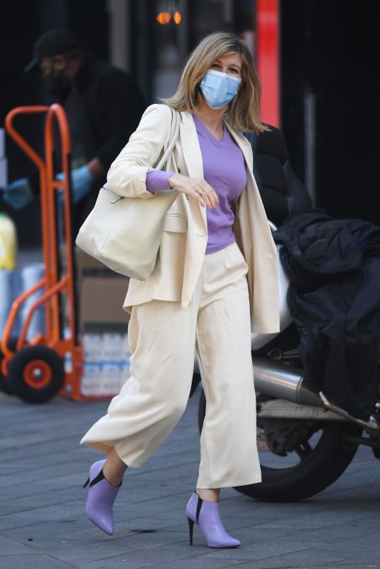 KATE GARRAWAY Arrives at Smooth Radio in London 04/19/2021