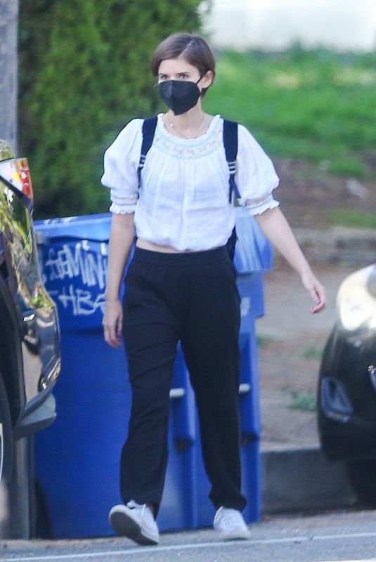 KATE MARA Out in Los Angeles 04/08/2021