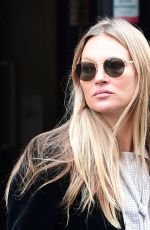 KATE MOSS Out and About in London 04/22/2021