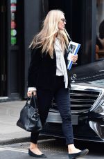 KATE MOSS Out and About in London 04/22/2021