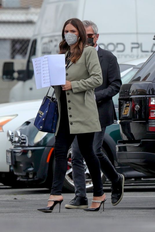 KATHARINE MCPHEE Arrives at a Music Studio in Hollywood 04/21/2021