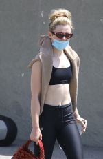 KATHRYN NEWTON Leaves a Gym in Los Angeles 04/15/2021