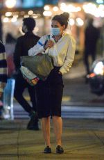 KATIE HOLMES Out and About in New York 04/24/2021