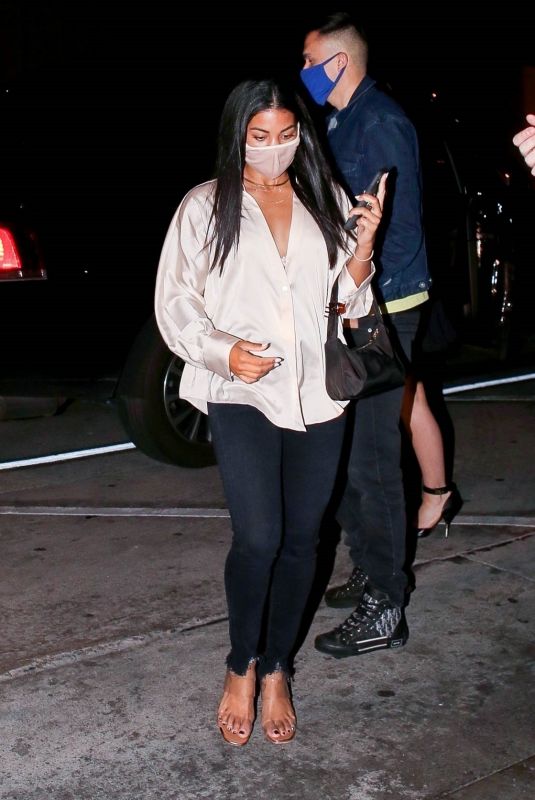 KATIE MORTON Night Out in West Hollywood 04/10/2021