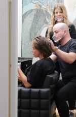 KATIE PRICE and Carl at R.H.London Salon 04/30/2021