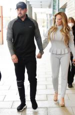 KATIE PRICE and Carl Woods Heading to Stephs Packed Lunch Show in Leeds 04/14/2021