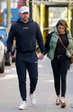 KATIE PRICE and Carl Woods Out in London 04/22/2021