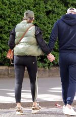 KATIE PRICE and Carl Woods Out in London 04/22/2021