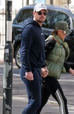 KATIE PRICE and Carl Woods Out in London 04/22/2021