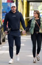 KATIE PRICE and Carl Woods Out in London 04/22/2021