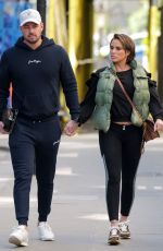 KATIE PRICE and Carl Woods Out in London 04/22/2021