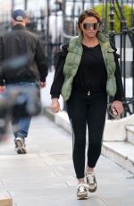 KATIE PRICE Out Filming in London 04/22/2021