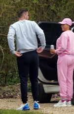 KATIE PRICE Out House Hunting in Hertfordshire 04/02/2021