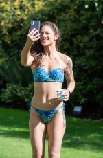 KATIE WAISSEL in Bikini at a Photoshoot in London 04/04/2021