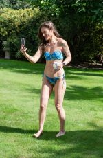 KATIE WAISSEL in Bikini at a Photoshoot in London 04/04/2021
