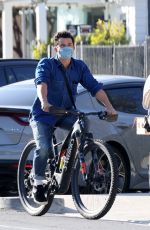 KATY PERRY and Orlando Bloom Out Drivin Bikes in Santa Barbara 04/08/2021