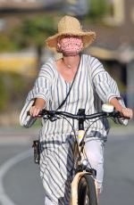 KATY PERRY and Orlando Bloom Out Drivin Bikes in Santa Barbara 04/08/2021