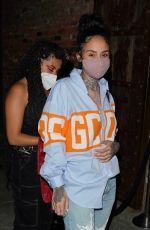 KEHLANI at Tao Asian Restaurant in Beverly Hills 04/28/2021