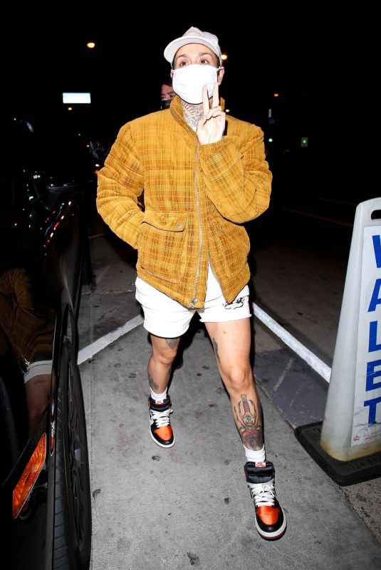 KEHLANI Night Out in West Hollywood 04/26/2021