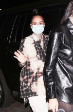 KEHLANI Out on Her 26th Birthday at Beauty & Essex in Hollywood 04/24/2021
