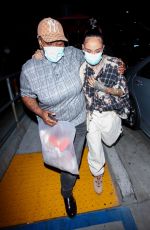 KEHLANI Out on Her 26th Birthday at Beauty & Essex in Hollywood 04/24/2021