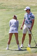 KELEIGH SPERRY Playing Golf in Los Angeles 04/10/2021