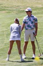 KELEIGH SPERRY Playing Golf in Los Angeles 04/10/2021