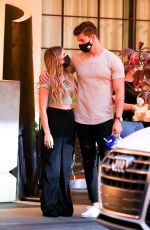 KELIANNE STANKUS and Chase Mattson Out in West Hollywood 04/01/2021