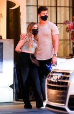 KELIANNE STANKUS and Chase Mattson Out in West Hollywood 04/01/2021