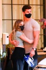 KELIANNE STANKUS and Chase Mattson Out in West Hollywood 04/01/2021