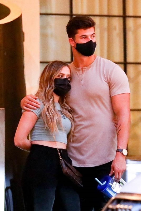 KELIANNE STANKUS and Chase Mattson Out in West Hollywood 04/01/2021