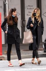 KELLY BENSIMON and CAROL ALT Out in New York 04/22/2021