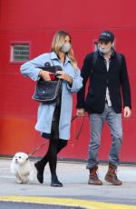 KELLY BENSIMON andNick Stefanov Out in New York 04/01/2021