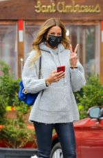 KELLY BENSIMON Leaves Sant Ambroeus in New York 04/02/2021