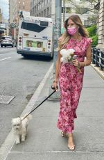 KELLY BENSIMON Out Flower Shopping in New York 04/19/2021
