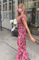 KELLY BENSIMON Out Flower Shopping in New York 04/19/2021
