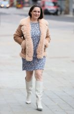 KELLY BROOK Leaves Global Radio in London 04/08/2021