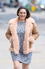 KELLY BROOK Leaves Global Radio in London 04/08/2021