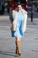 KELLY BROOK Leaves Global Studios in London 04/09/2021
