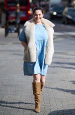 KELLY BROOK Leaves Global Studios in London 04/09/2021