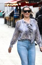 KELLY BROOK Leaves Heart FM Show in London 04/26/2021