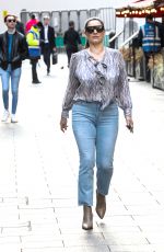 KELLY BROOK Leaves Heart FM Show in London 04/26/2021