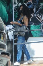 KELLY ROWLAND Shoppping at Couture Kids in West Hollywood 04/05/2021