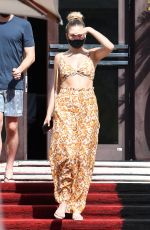 KELSEA BALLERINI Leaves Her Hotel in Miami 04/01/2021