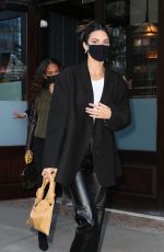 KENDALL JENNER and JOAN SMALLS Leaves Greenwich Hotel in New York 04/26/2021