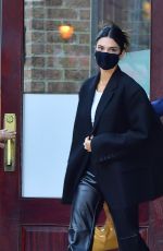 KENDALL JENNER and JOAN SMALLS Leaves Greenwich Hotel in New York 04/26/2021