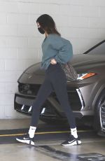 KENDALL JENNER Arrives at a Workout Session in West Hollywood 04/22/2021