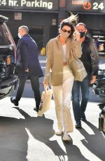 KENDALL JENNER Leaves Four Seasons Hotel in New York 04/26/2021