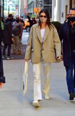 KENDALL JENNER Leaves Four Seasons Hotel in New York 04/26/2021