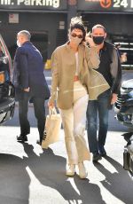 KENDALL JENNER Leaves Four Seasons Hotel in New York 04/26/2021